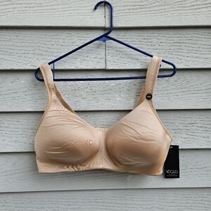 Voglo Eva Ladies Plus Side Padded Bra Beige 44 C NWT